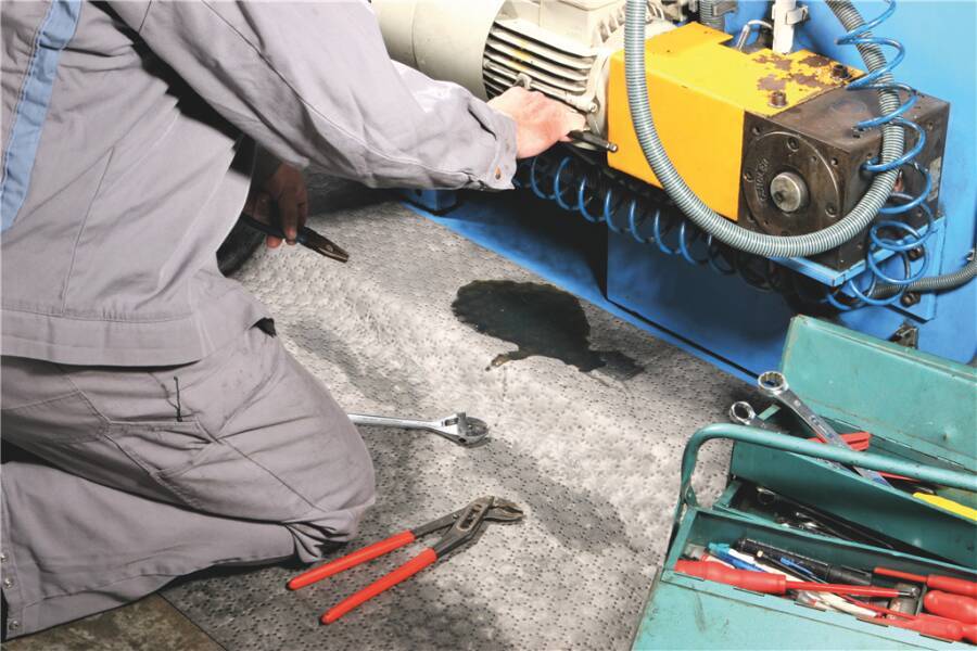 Sorbents-Rollen quer perforiert (z.T. 80 cm Breite auch längs) 8963503 Farbe grau Ausführung nicht verstärkt Breite 40 c