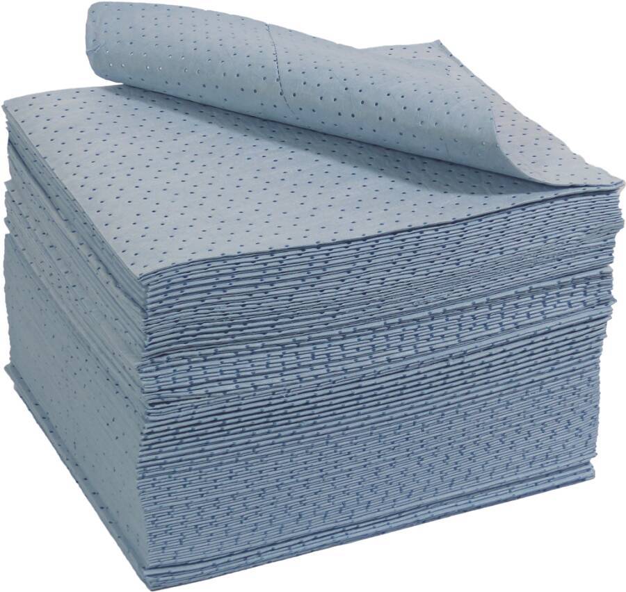 Sorbents-Tücher quer perforiert 8964301 Farbe blau Ausführung verstärkt, fusselfrei BxL 40 x 50 cm Inhalt 100 Stk Kapazi