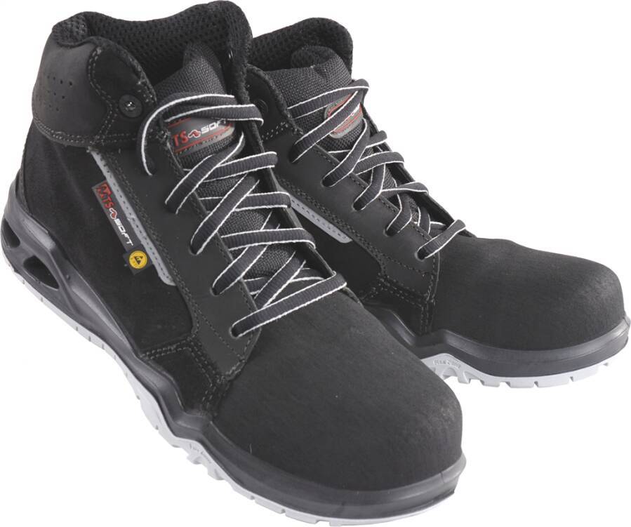 Sicherheitshalbschuh/-hochschuh S3 Curtis / Vickers ESD 45831-40 Größe 40 Farbe schwarz Typ Hochschuh Modell Vickers E