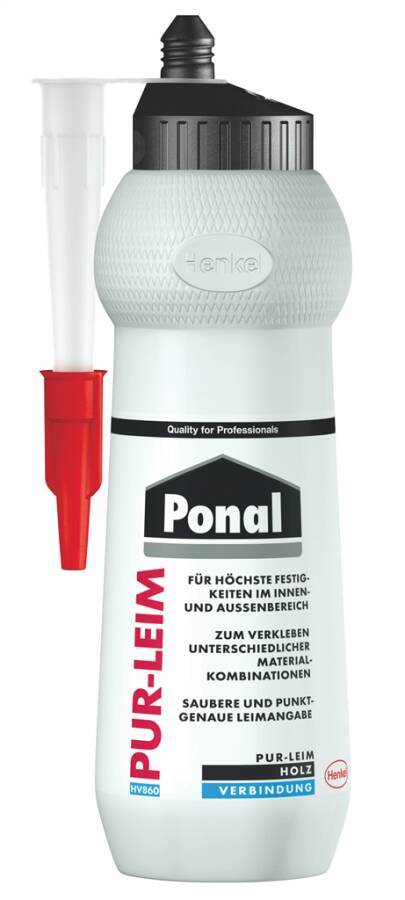 Ponal PUR-Leim 84167 Farbe transparent-opak Inhalt 420 g Gebindeart Flasche