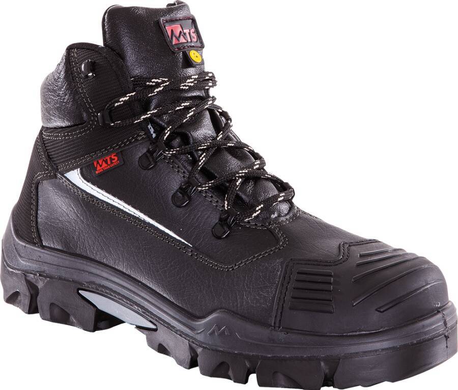 Sicherheitshochschuh S3 ÜK Cosmos 16122-39 Größe 39 Farbe schwarz Typ Hochschuh Modell Cosmos Schutzklasse S3 Sohle T