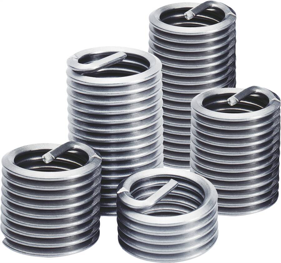 Gewindeeinsätze 15996M8 Gewinde 8 M Steigung 1,25 mm Höhe 12 mm Anzahl 50