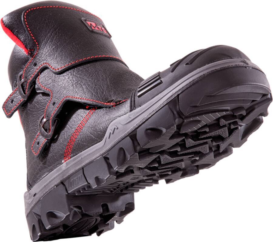 Hitze-/ Schweißerschutzschuh S3 Vesuve 51112-43 Größe 43 Farbe schwarz Typ Hitzeschutzschuh Modell Vesuve ÜK HRO Schut