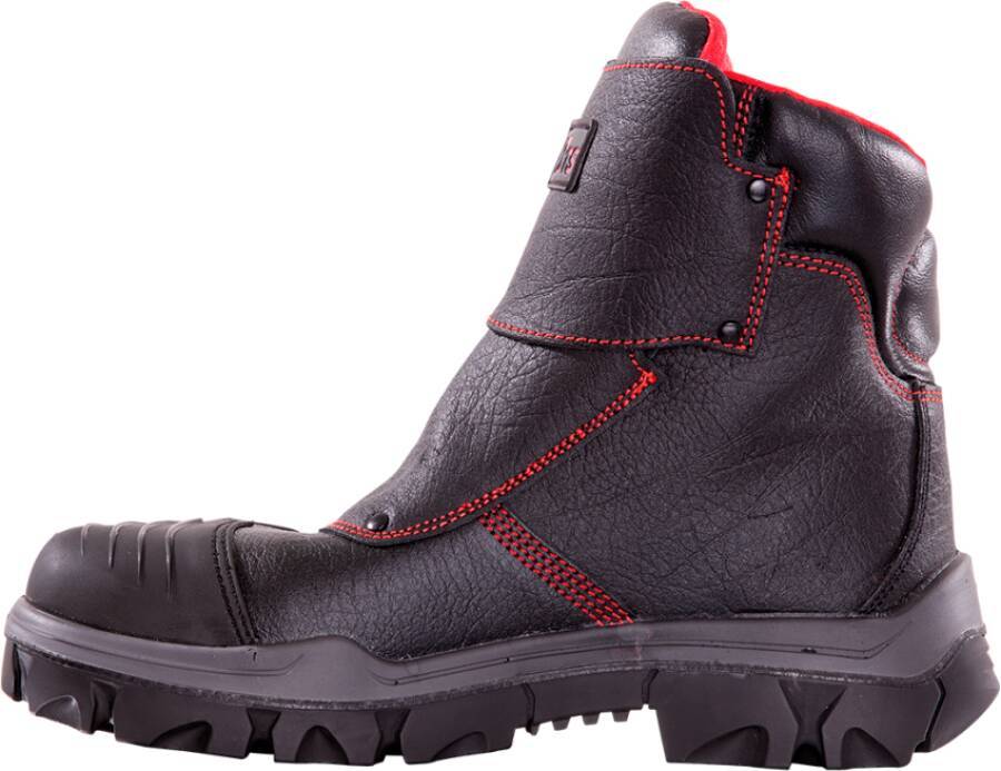 Hitze-/ Schweißerschutzschuh S3 Vesuve 51112-44 Größe 44 Farbe schwarz Typ Hitzeschutzschuh Modell Vesuve ÜK HRO Schut