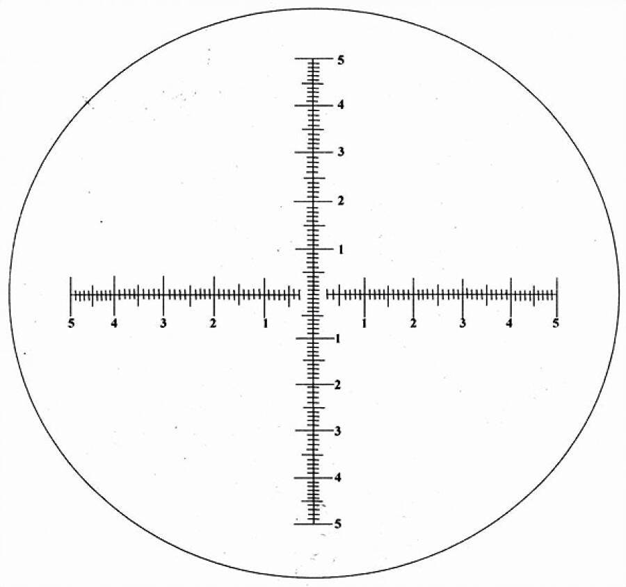 Präzisions-Messlupe mit Skalierung und LED-Beleuchtung 3591220 Maße (H x Ø) 30 x 37 mm Messbereich 10 mm Vergrößerung 20
