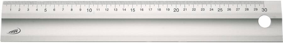 Aluminium- Maßstäbe, eloxiert 0453422 Länge 300 mm Breite 50 mm Stärke 5 mm