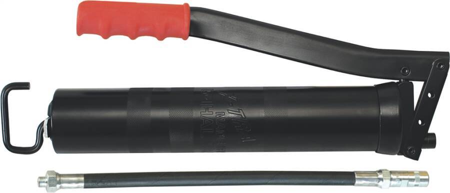 Handhebel-Fettpresse 82610 Typ Set Lieferumfang Fettpresse, Hochdruck-Panzerschlauch 10x300 mm (Berstdruck 1000 bar), 4-
