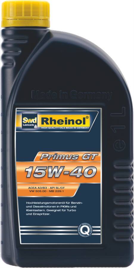 Motorenöl Primus GT 15W-40 82865 Inhalt 1 l Ausführung Flasche