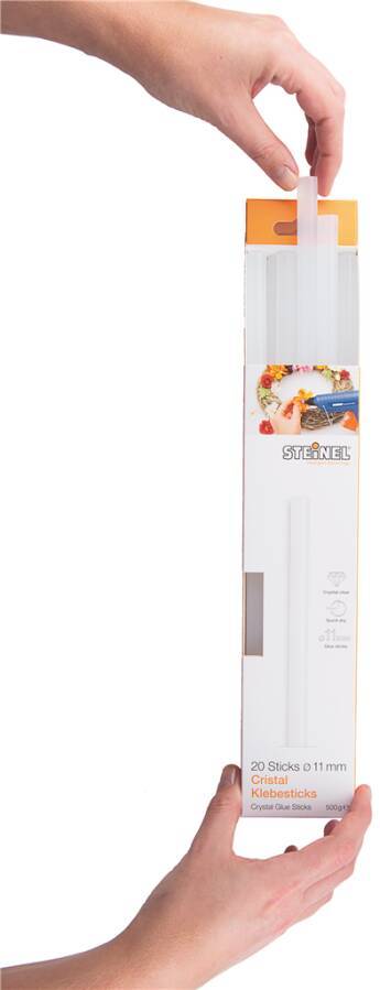 Klebesticks Cristal 006822 Ø 11 mm Länge 250 mm Gewicht 1 kg