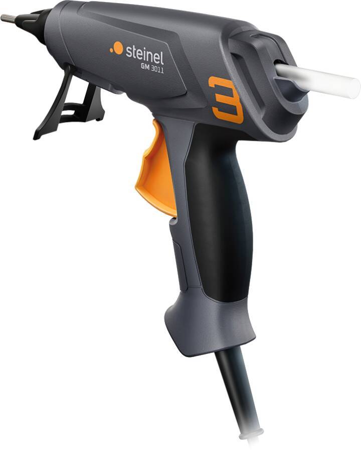Heißklebepistole Gluematic 3011 085360 Klebeleistung 16 g/min Aufheizzeit 7 min Gewicht 0,358 kg max. Ø Stick 11 mm Lief
