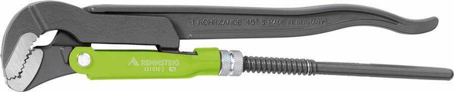 Eck-Rohrzange 45° S-Maul 131 010 2 für Rohr-Ø max. 1 Zoll Länge 315 mm Spannweite 0-42 mm