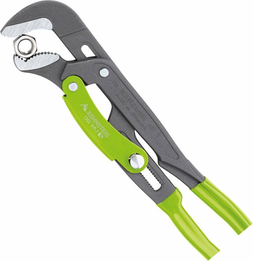 Rohrzange S-Maul, Schnellverstellung 1302 015 2 für Rohr-Ø max. 1,5 Zoll Länge 425 mm Spannweite 0-60 mm