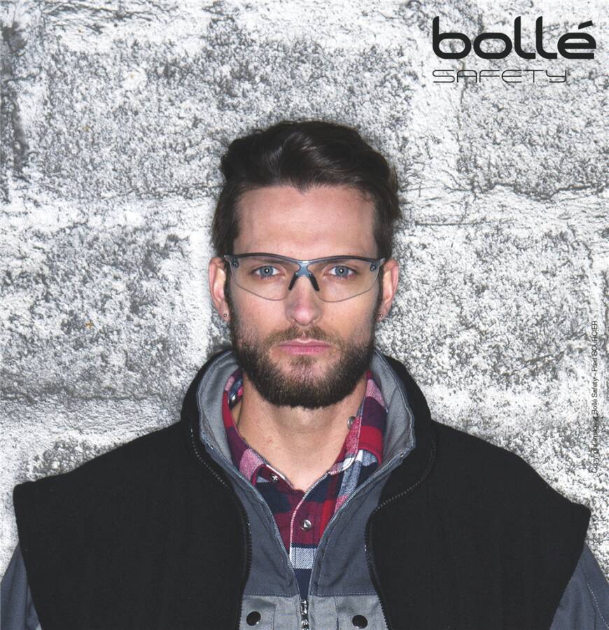 Schutzbrille SILIUM+ SILPPSI Rahmen anthrazit Scheibe klar Scheibenkennzeichnung 2C-1.2 1 FT KN CE Beschichtung PLATINU