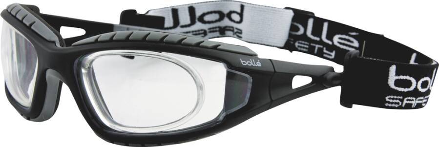 Schutzbrille TRACKER TRACPSI Rahmen schwarz Scheibe klar Scheibenkennzeichnung 2C-1.2 1 BT KN CE Beschichtung PLATINUM V