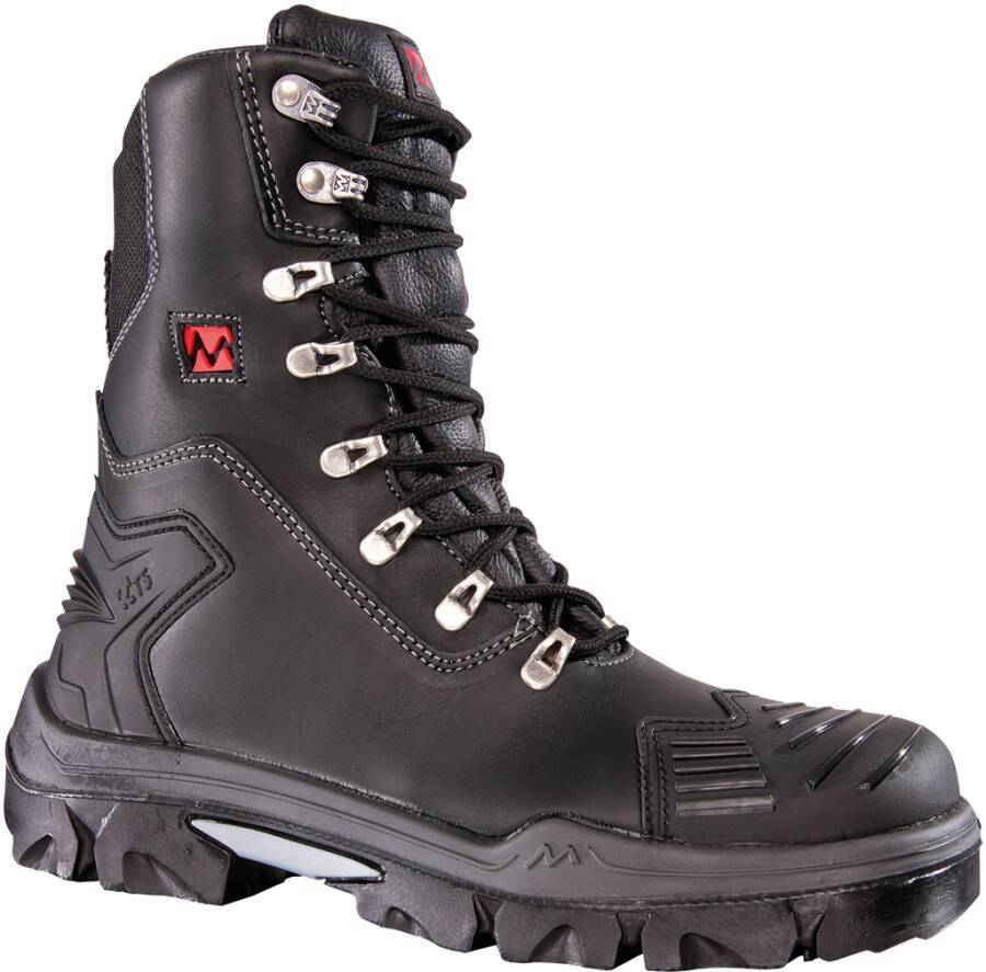 Sicherheitsstiefel S3 HI/CI ÜK Kinley 16104-44 Größe 44 Farbe schwarz Typ Schnürstiefel Modell Kinley Schutzklasse S3