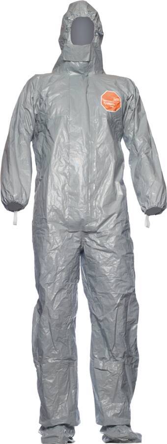 Tychem® 6000 F D13495142 Größe M Farbe grau Ausführung mit Füßlingen