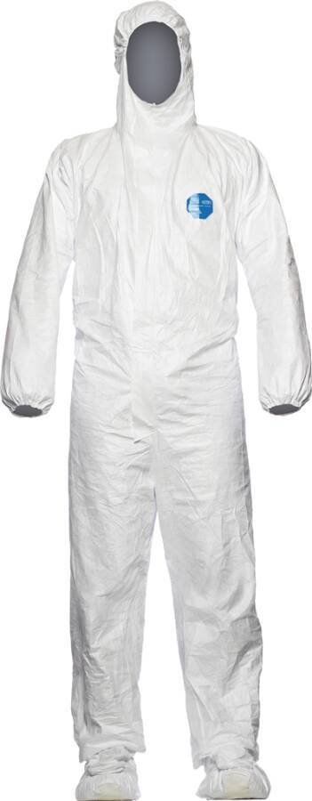 Tyvek® 500 Labo D14529854 Größe L Farbe weiß Ausführung ohne Füßlinge