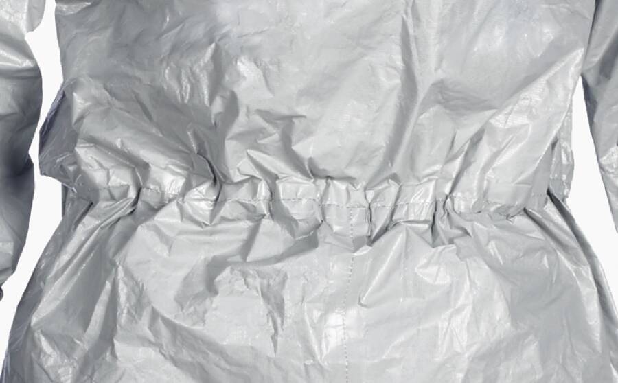 Tychem® 6000F FaceSeal D15490598 Größe XXL Farbe grau Ausführung integrierte Socken