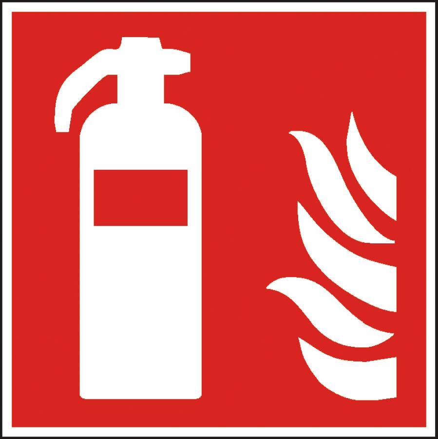 Feuerlöscher 932103414 Abmessung (BxH) 200 x 200 mm Material KNS Zulassung ISO 7010