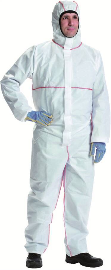 ProShield® 20 SFR D14591515 Größe XXXL Farbe weiß Ausführung ohne Füßlinge