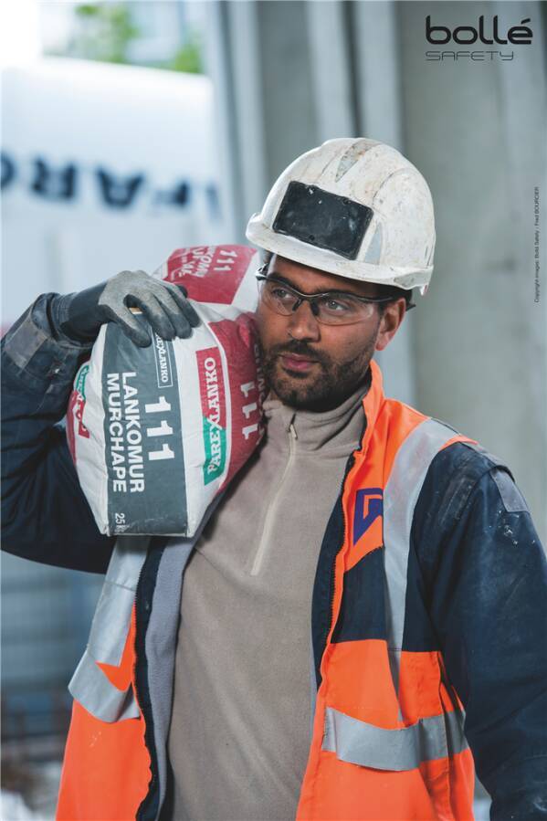 Schutzbrille CONTOUR CONTPSI Rahmen bronze Scheibe klar Scheibenkennzeichnung 2C-1.2 1 FT KN CE Beschichtung PLATINUM Ve