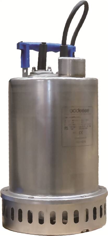 Söffel-Schmutzwasser-Tauchpumpe 230 / 400 V 88296 Netzspannung 230 V Feststoffgröße (max.) 10 mm Nennaufnahme 550 W Förd