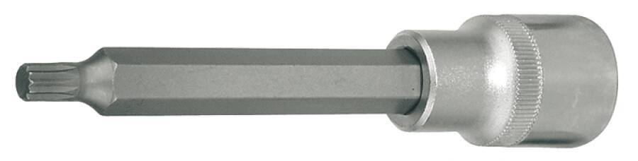 Vielzahn-Stecknuss lang 1/2 425728 Größe 8 mm Länge 100 mm