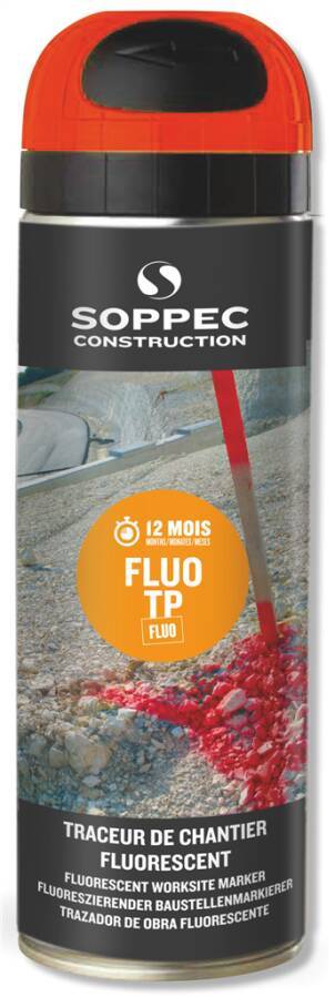 Bau-Markierspray Fluo TP 8563903 Farbe grellorange Inhalt 500 ml