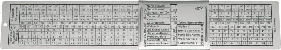 DIN-Gewindeschieber 0581103