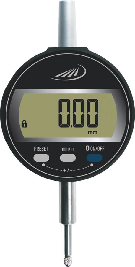 DIGI-MET® Messuhr 1722 1722502 Messspanne 12,5 mm Skalenteilungswert 0,01 mm Zeigerumdrehung k. A. mm Außenring-Ø 60 mm