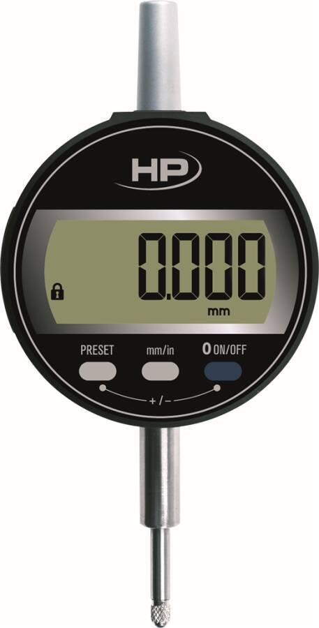DIGI-MET® Messuhr 1722 1722502 Messspanne 12,5 mm Skalenteilungswert 0,01 mm Zeigerumdrehung k. A. mm Außenring-Ø 60 mm