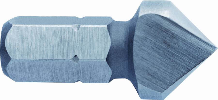 Entgratsenker HSS 90° einschneidig 1/4 Antrieb 564766,3 Ø 6,3 mm für Bohrungen 1 - 6,3 mm