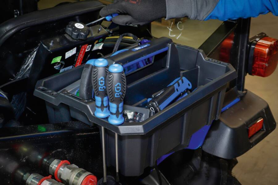 Werkzeugtragebox offen 70220