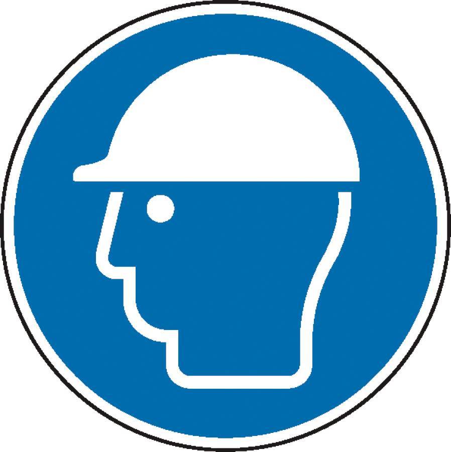 Kopfschutz benutzen 932105411 Abmessung Ø 200 mm Material FO Zulassung ISO 7010
