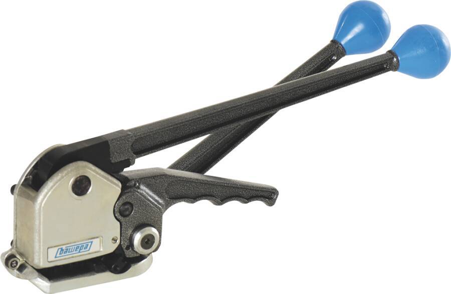 Stahlbandumreifungsgerät 1-tlg. hülsenlos 855007002 geeignet für Normalstahlband für Bandbreite 13 / 16 / 19 mm Mindesta