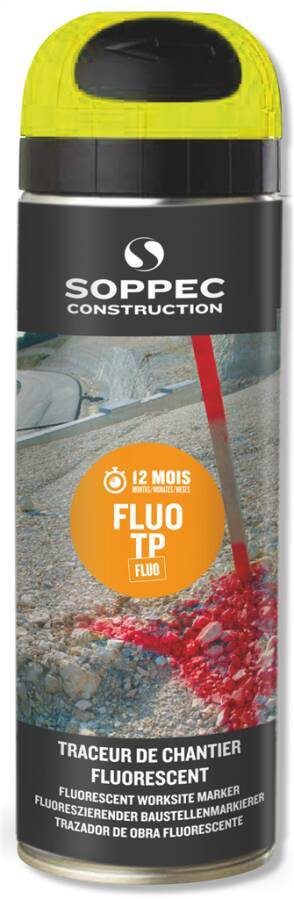 Bau-Markierspray Fluo TP 8563902 Farbe signalgelb Inhalt 500 ml