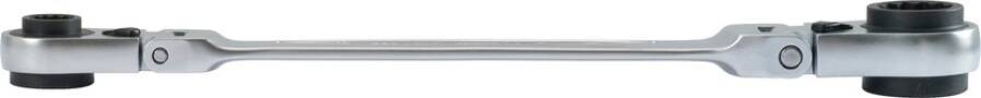 Gelenk-Ratschenringschlüssel 4-in-1 41170 SW 10x13/17x19 mm Länge 253 mm