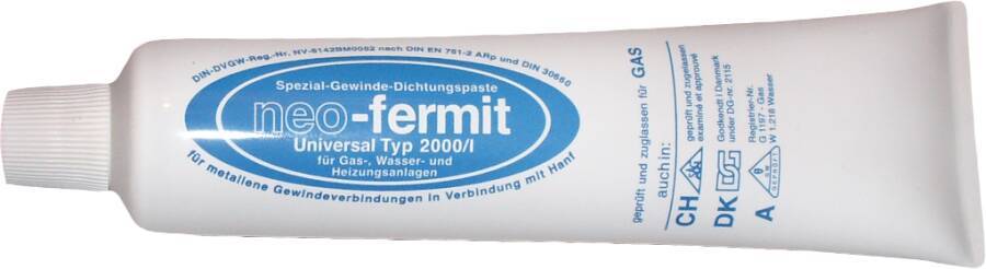Dichtungsmasse Neo-Fermit 84260 Farbe hellgrau Inhalt 150 g Gebindeart Tube