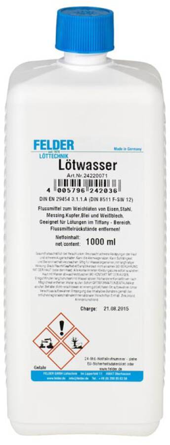Lötwasser 8087525 Pinseleinsatz ohne Flasche 50 ml