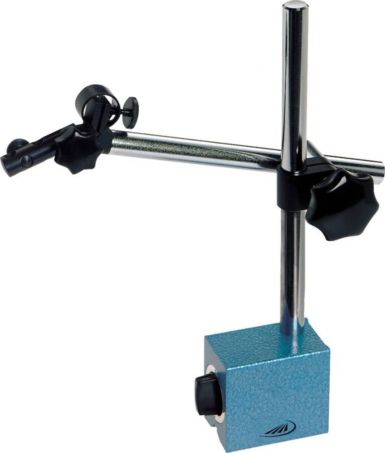 Magnet-Messstativ #4 0753120 Haftkraft ca. 600 N Säulenhöhe 285 mm Querarmlänge 180 mm Magnetfuß (L x B x H) 70 x 46 x 6