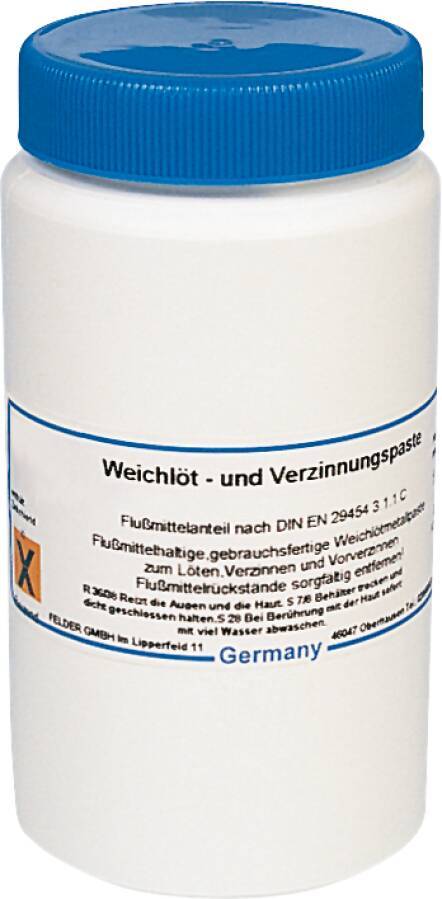 Weichlöt- und Verzinnungspasten 8086725 Flasche 250 g