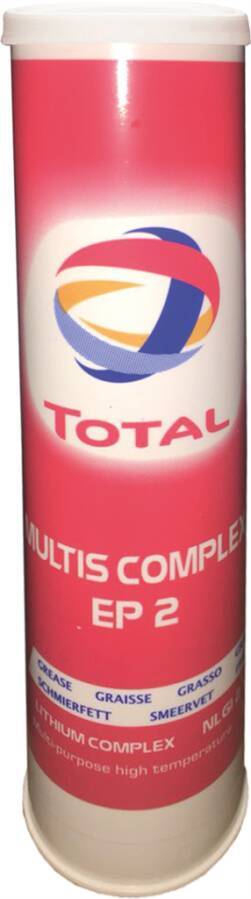Langzeitfett Schraubkartusche TOTAL Multis Complex EP 2 82556 Inhalt 500 ml Gebindeart Kartusche