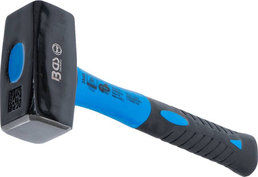 Fäustel mit Fiberglasstiel 3848 Ausführung Hammer Kopfgewicht 1250 g Stiellänge 215 mm