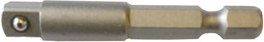 Werkzeugschaft 1/4 43976 Sechskant 1/4`` Vierkant 1/4`` Länge 50 mm