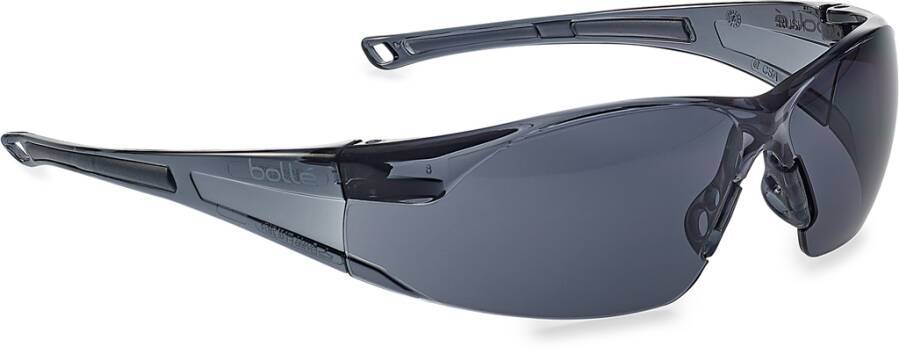 Schutzbrille RUSH RUSHPSF Rahmen schwarz Scheibe grau Beschichtung PLATINUM light Verwendung Außenbereich Schutzstufe F