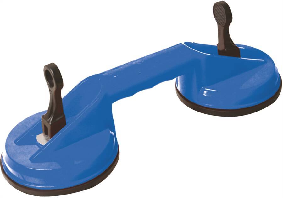 Saugheber Kunststoff 941157603 Typ Kipphebelsaugheber Tragkraft 70 kg Ausführung 2 Köpfe, für plane Oberflächen Saugsche