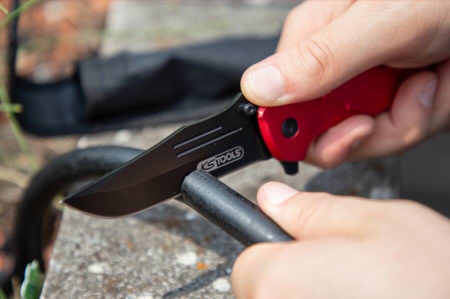 Klappmesser mit Gurtschneider 48577