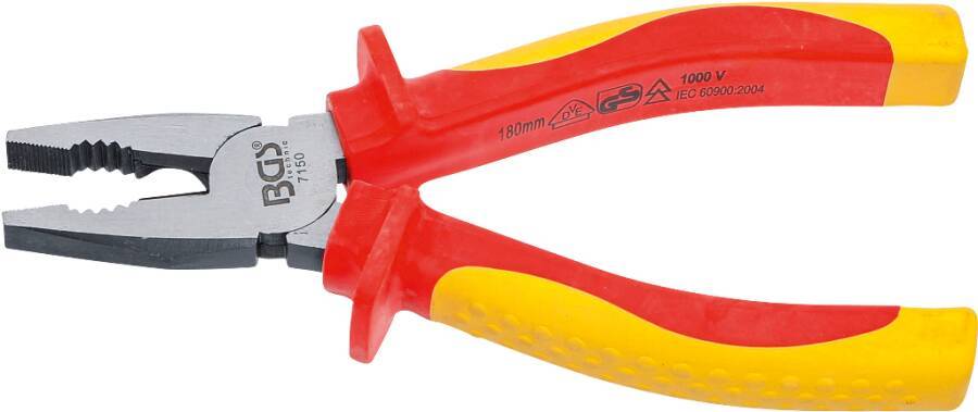 VDE-Kombizange 7150 Länge 180 mm Schneidbereich (Stahldraht-Ø) k. A. mm Typ VDE