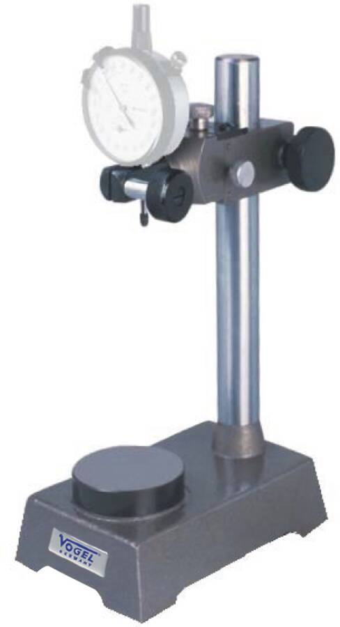 Kleinmesstisch für Messuhren 258011 Messhöhe 125 mm Tischfläche Ø 60 mm Querarm ja (fest)