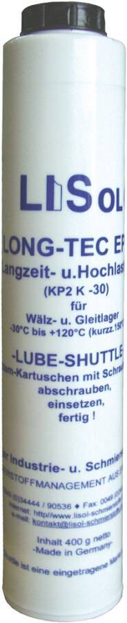 Langzeit- und Hochlastfett LONG-TEC EP 2 LUBE-SHUTTLE 82545 Inhalt 400 g Gebindeart Kartusche